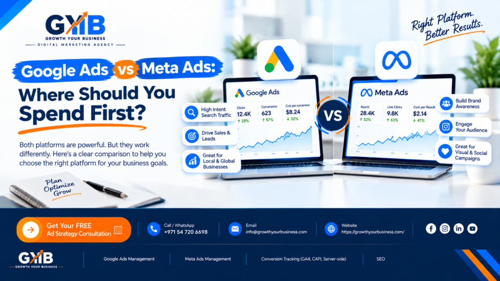 google ads vs meta ads