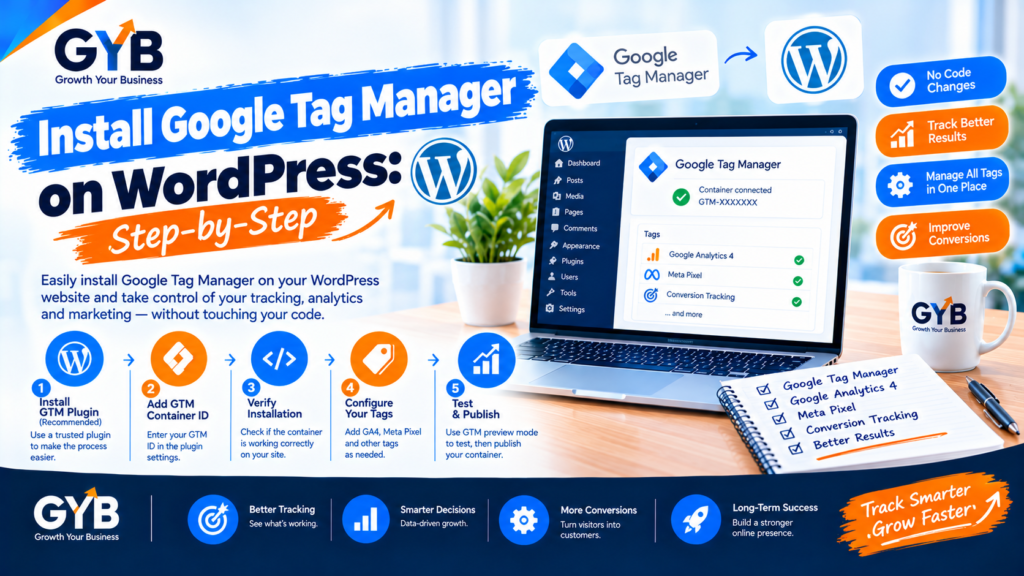 install google tag manager on wordpress