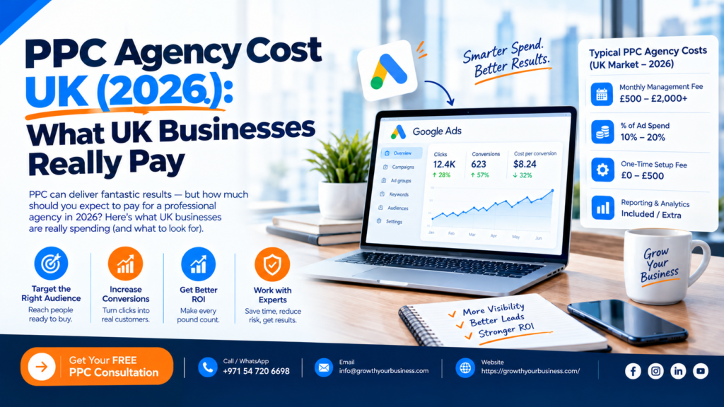 PPC Agency Cost UK (2026): What UK Businesses Really Pay